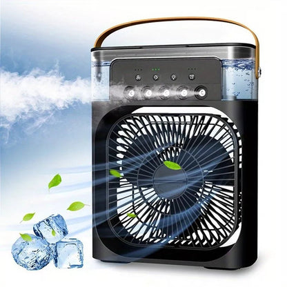 Mini Air Cooler Fan With Evaporative Cooling | Portable Household Air Conditioner 3 Speed