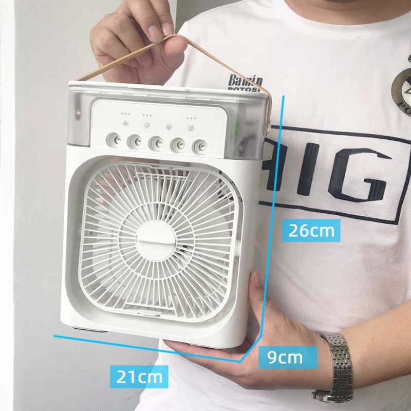 Mini Air Cooler Fan With Evaporative Cooling | Portable Household Air Conditioner 3 Speed