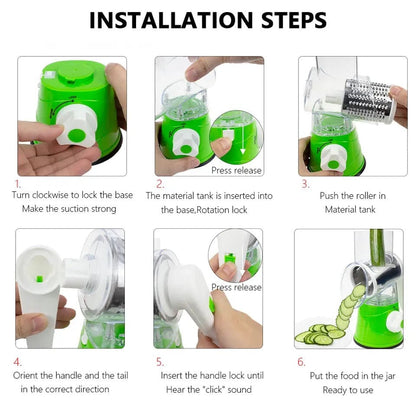 3 in 1 Vegetable Cutter & Chopper Machine.