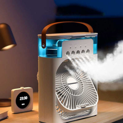 Mini Air Cooler Fan With Evaporative Cooling | Portable Household Air Conditioner 3 Speed